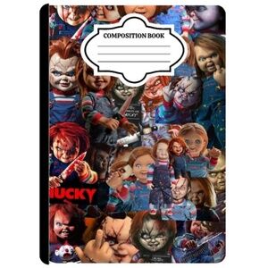 Handmade Chucky Composition Notebook